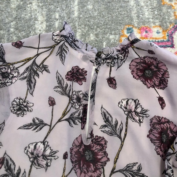 Lilac Ruffle Baby Doll Dress XS - Picture 8 of 8